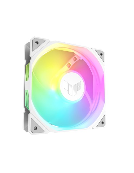 ASUS TUF GAMING TR120 ARGB REVERSE 1-pack White Carcasa del ordenador Refrigerador de aire 12 cm Blanco