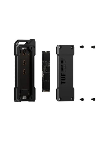 ASUS ESD-T1A BLK G AS   Caja externa para unidad de estado sólido (SSD) Negro M.2