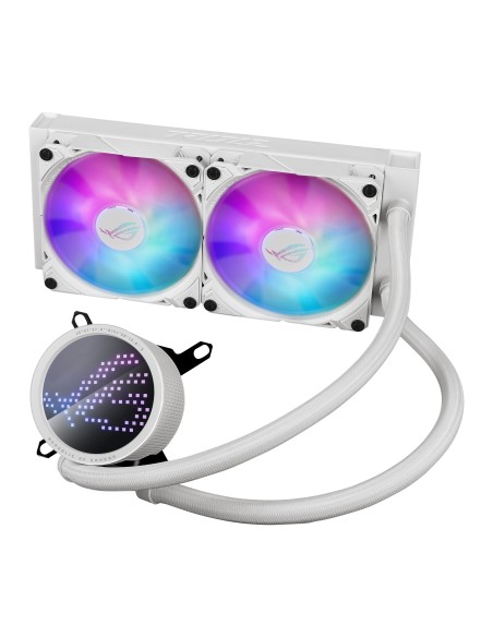 ASUS ROG Ryuo III 240 ARGB White Edition Procesador Kit de refrigeración líquida 12 cm Blanco