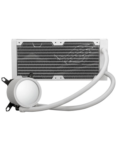 ASUS ROG Ryuo III 240 ARGB White Edition Procesador Kit de refrigeración líquida 12 cm Blanco