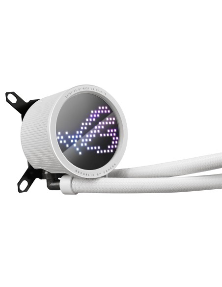 ASUS ROG Ryuo III 240 ARGB White Edition Procesador Kit de refrigeración líquida 12 cm Blanco