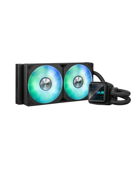 ASUS Prime LC 240 ARGB Carcasa del ordenador Sistema de refrigeración líquida todo en uno 12 cm Negro