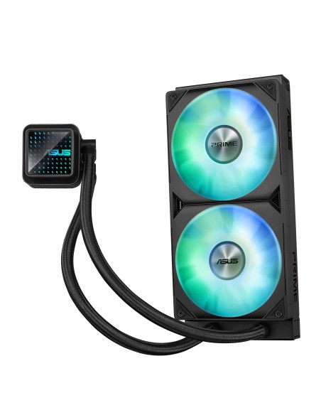 ASUS Prime LC 240 ARGB Carcasa del ordenador Sistema de refrigeración líquida todo en uno 12 cm Negro