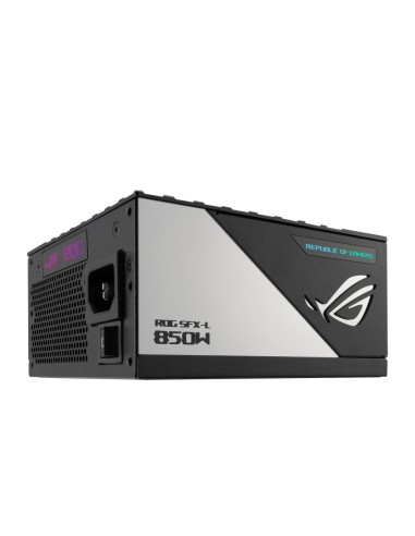 ASUS ROG Loki SFX-L 850W Platinum unidad de fuente de alimentación 24-pin ATX Negro, Plata
