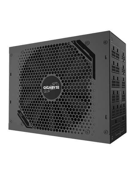GIGABYTE UD1600PM PG5 AI TOP Fuente de Alimentación - PCIe 5.0, 80 PLUS Platinum, Diseño totalmente modular, Ventilador de 120