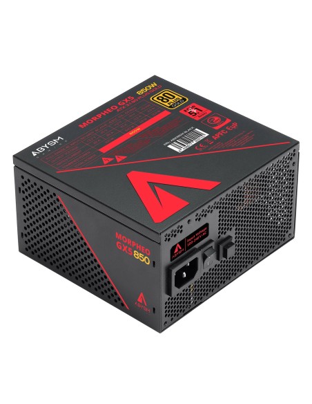ABYSM Morpheo GX5 850W unidad de fuente de alimentación 20+4 pin ATX ATX Negro, Rojo