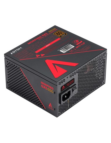 ABYSM MORPHEO GX5 unidad de fuente de alimentación 650 W 20+4 pin ATX ATX Negro