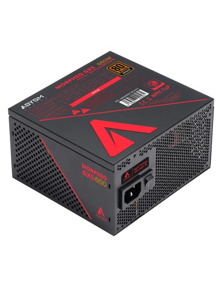 ABYSM MORPHEO GX5 unidad de fuente de alimentación 650 W 20+4 pin ATX ATX Negro
