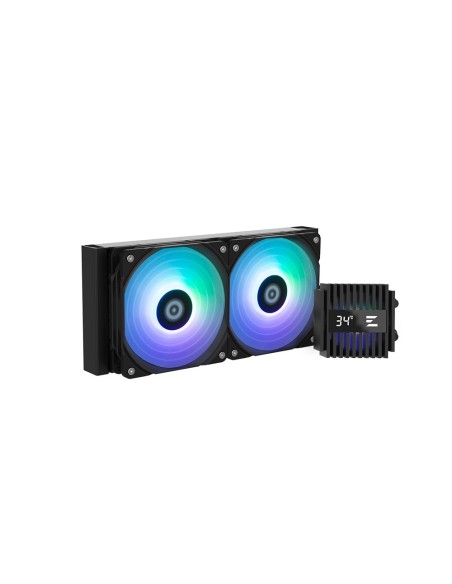 Zalman ALPHA2 A24 BLACK sistema de refrigeración para ordenador Procesador Sistema de refrigeración líquida todo en uno Negro