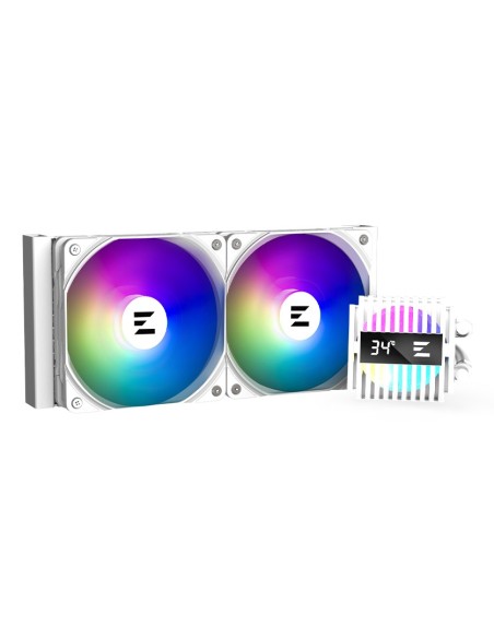 Zalman ALPHA2 A24 WHITE sistema de refrigeración para ordenador Procesador Sistema de refrigeración líquida todo en uno 12 cm