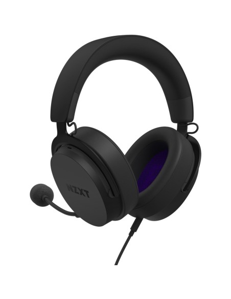 NZXT AP-WCB40-B2 auricular y casco Auriculares Alámbrico Diadema Juego Negro