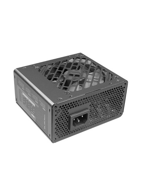 Tacens APSIII500, Fuente Alimentación PC SFX 500W, Tecnología SMD 85% Bronze 12V, Ventilador Ultra-silencioso 9cm, Negro