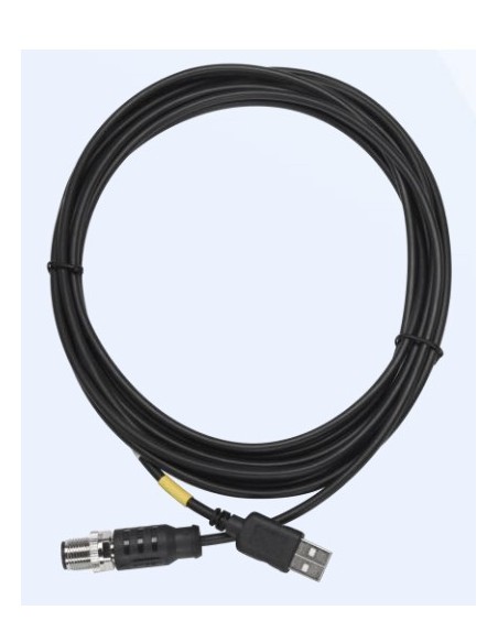 Zebra CBL-USBACLT015-M12 cable USB 1,5 m USB A Negro
