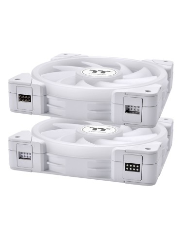 Thermaltake SWAFAN EX12 ARGB Carcasa del ordenador Refrigerador de aire 14 cm Blanco 3 pieza(s)