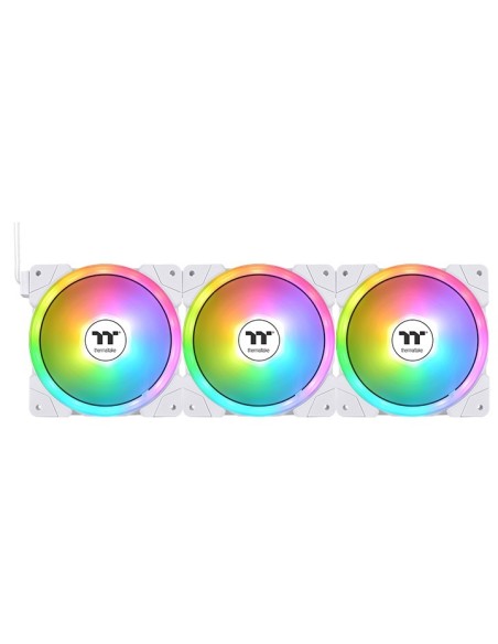 Thermaltake SWAFAN EX12 ARGB Carcasa del ordenador Refrigerador de aire 14 cm Blanco 3 pieza(s)