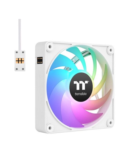 Thermaltake CL-F191-PL14SW-A sistema de refrigeración para ordenador Carcasa del ordenador Ventilador 14 cm Blanco 3 pieza(s)