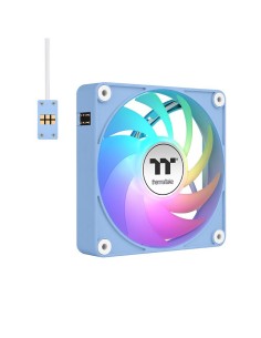 Thermaltake CL-F196-PL12BU-A sistema de refrigeración para ordenador Carcasa del ordenador Ventilador 12 cm Azul 3 pieza(s)
