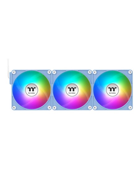 Thermaltake CL-F196-PL12BU-A sistema de refrigeración para ordenador Carcasa del ordenador Ventilador 12 cm Azul 3 pieza(s)