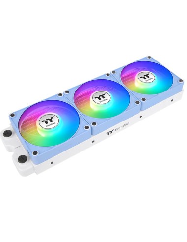 Thermaltake CL-F198-PL12BU-A sistema de refrigeración para ordenador Carcasa del ordenador Ventilador 12 cm Azul 3 pieza(s)