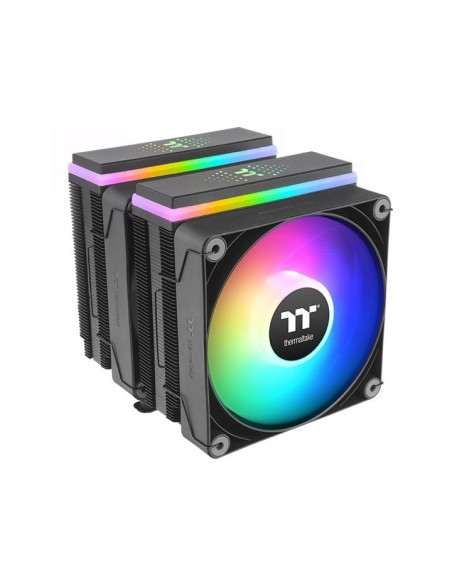 Thermaltake ASTRIA 600 Procesador Refrigerador de aire 12 cm Negro 2 pieza(s)