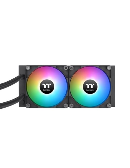 Thermaltake TT TH240 ARGB Procesador Sistema de refrigeración líquida todo en uno 12 cm Negro 1 pieza(s)