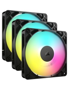 Corsair RS120 ARGB Carcasa del ordenador Ventilador 12 cm Negro 3 pieza(s)