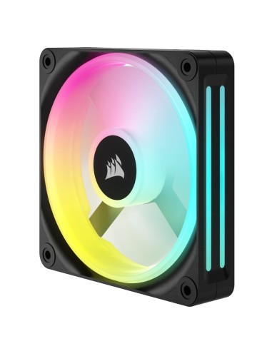 Corsair CUE LINK QX120 RGB Carcasa del ordenador Ventilador 12 cm Negro, Blanco 1 pieza(s)