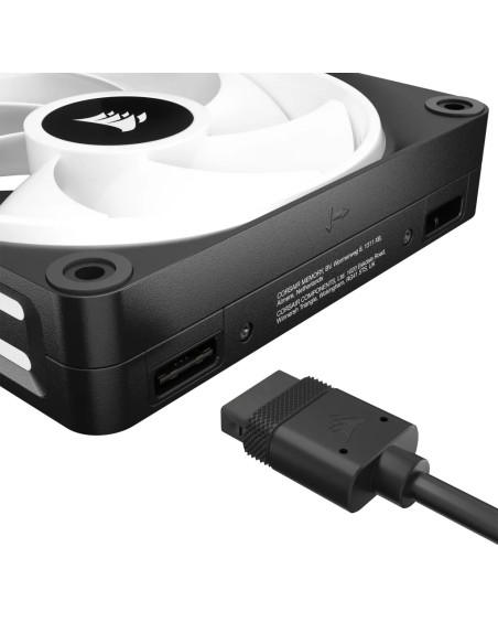 Corsair Air CO-9051002-WW sistema de refrigeración para ordenador Carcasa del ordenador Ventilador 12 cm Negro 3 pieza(s)