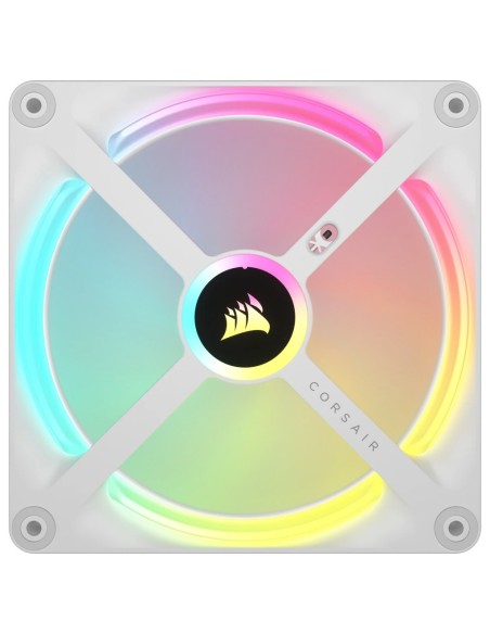 Corsair iCUE LINK QX140 RGB Carcasa del ordenador Ventilador 14 cm Blanco 2 pieza(s)