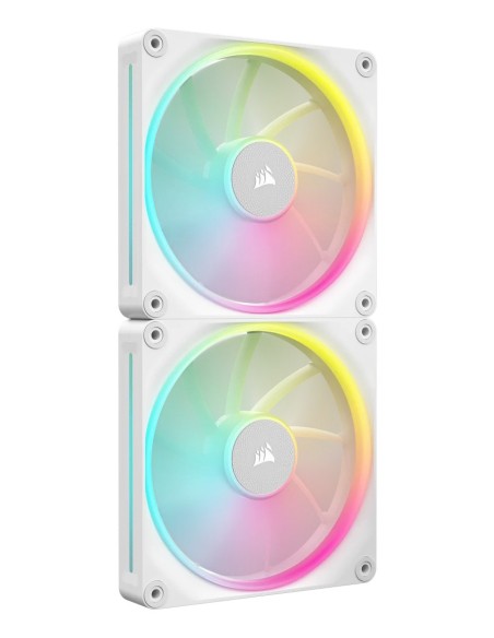 Corsair CO-9051032-WW sistema de refrigeración para ordenador Carcasa del ordenador Ventilador 14 cm Blanco 2 pieza(s)