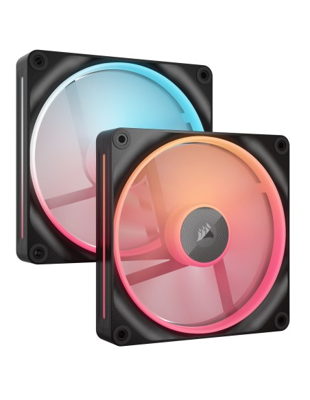 Corsair iCUE LINK LX140-R RGB Carcasa del ordenador Ventilador 14 cm Negro 2 pieza(s)