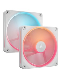 Corsair iCUE LINK LX140-R RGB Carcasa del ordenador Ventilador 14 cm Blanco 2 pieza(s)