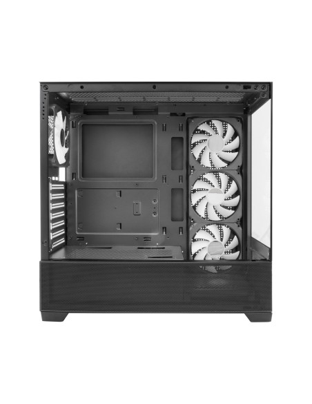 CoolBox GAMING CAJA ATX GA250 VISION USB-C 3.2 GEN1 SIN FTE + 4 VENT. ARGB