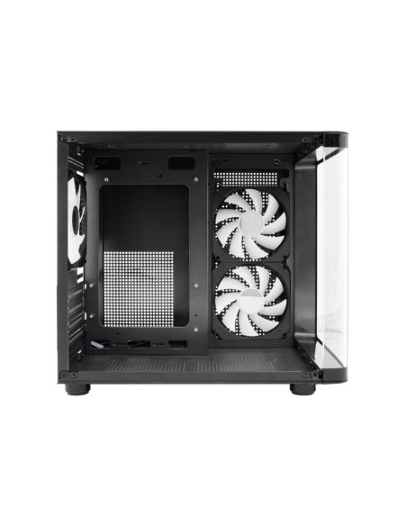 CoolBox GAMING CAJA MATX GM100 VISION USB3.2 GEN1 SIN FTE + 3 VENTILADORES ARGB