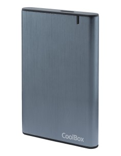 CoolBox CAJA CARCASA HDD SSD 2.5" SLIMCHASE A-2550 USB3.2 GEN1 SCREWLESS ALUMINIO 2