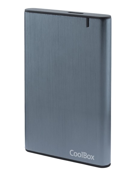 CoolBox CAJA CARCASA HDD SSD 2.5" SLIMCHASE A-2550 USB3.2 GEN1 SCREWLESS ALUMINIO