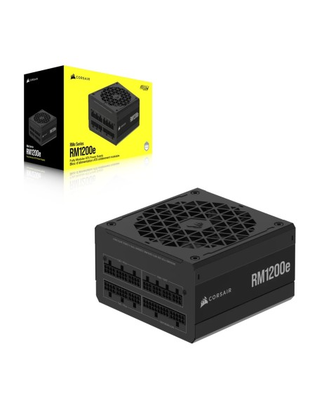 Corsair RMe Series RM1200e unidad de fuente de alimentación 1200 W 24-pin ATX ATX Negro