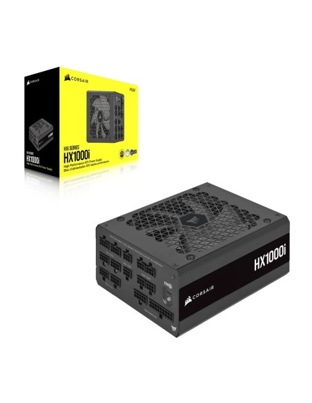 Corsair HXi Series HX1000i unidad de fuente de alimentación 1000 W 24-pin ATX ATX Negro