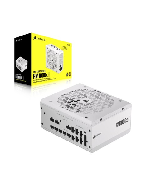 Corsair RMx Shift Series RM1000x unidad de fuente de alimentación 1000 W 24-pin ATX ATX Blanco