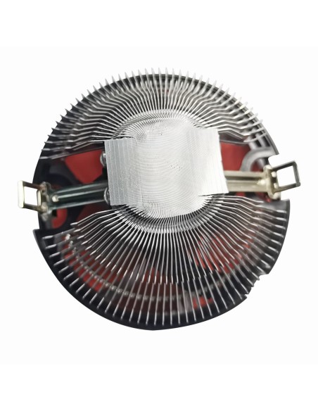 Gembird CPU-HURACAN-X30 sistema de refrigeración para ordenador Procesador Refrigerador de aire 12 cm Negro, Naranja