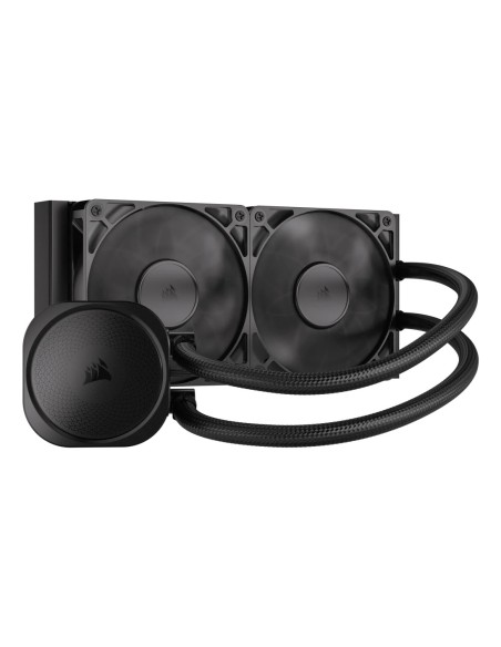 Corsair Nautilus 240 RS Placa base Sistema de refrigeración líquida todo en uno Negro