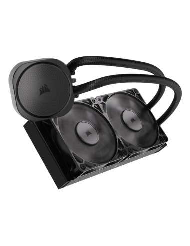 Corsair Nautilus 240 RS Placa base Sistema de refrigeración líquida todo en uno Negro