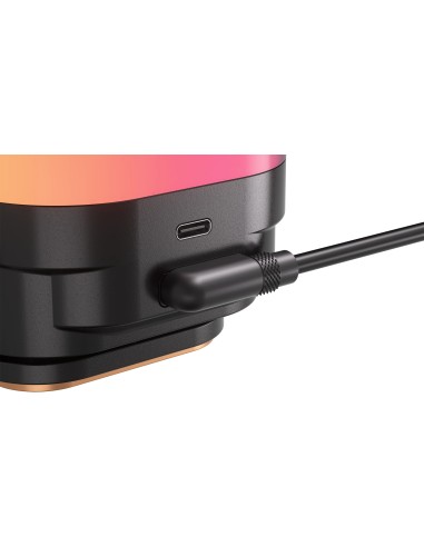 Corsair iCUE LINK TITAN 240 RX LCD Procesador Refrigerador de aire 12 cm Negro 1 pieza(s)