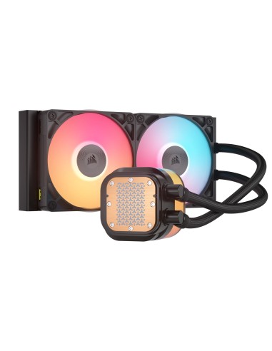 Corsair iCUE LINK TITAN 240 RX LCD Procesador Refrigerador de aire 12 cm Negro 1 pieza(s)