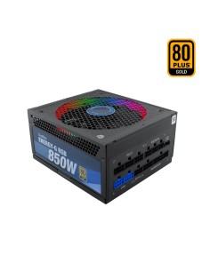 CoolBox GAMING FUENTE DE ALIMENTACION ATX ENERGY-G 850W RGB 80+GOLD MODULAR (100V-240V)