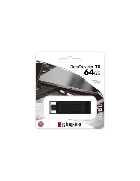 Kingston Technology DataTraveler 64GB USB-C 3.2 Gen 1 70