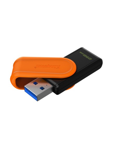 Kingston Technology DataTraveler 256GB Portable USB 3.2 Gen 1 Exodia S (Black Orange)