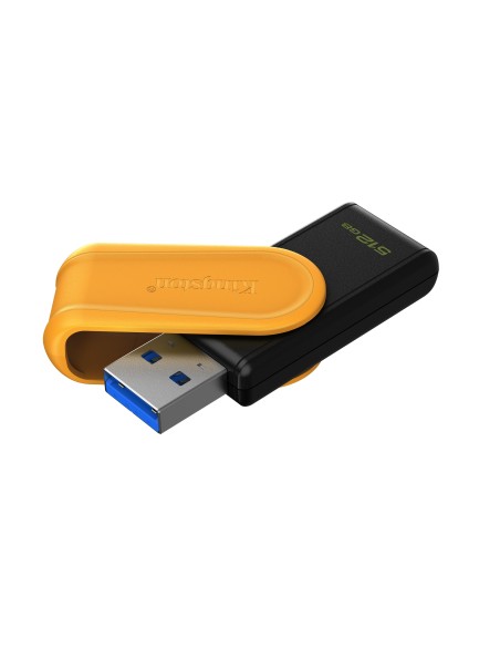 Kingston Technology DataTraveler 512GB Portable USB 3.2 Gen 1 Exodia S (Black Yellow)