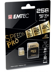 Emtec SpeedIN Pro 256 GB MicroSDXC UHS-I Clase 10 2