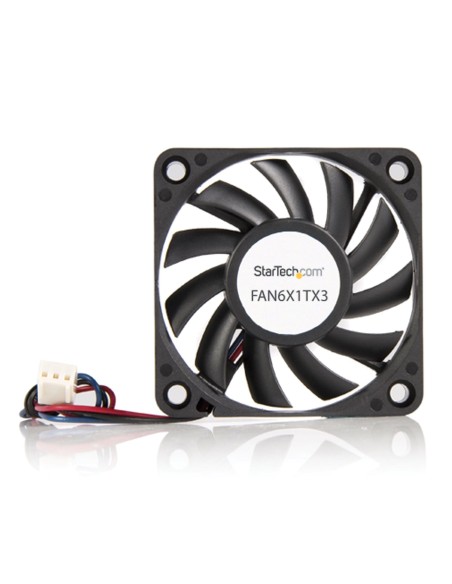 StarTech.com Ventilador Fan para Chasis Caja de Ordenador PC Torre - 60x10mm - Conector TX3